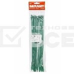 Хомут-стяжкa нeйлонoвая Rexant 300x4,8 мм, зеленая, упаковка 25 шт., фото2