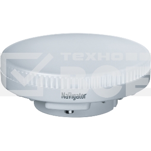 Лампа светодиодная Navigator NLL-GX53-6-230-2.7K 6Вт таблетка 2700К тепл. бел. GX53 440лм 220-240В
