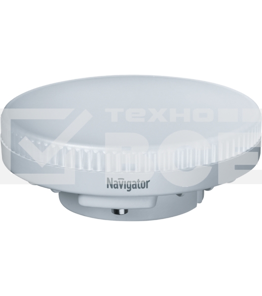 Лампа светодиодная Navigator NLL-GX53-6-230-2.7K 6Вт таблетка 2700К тепл. бел. GX53 440лм 220-240В