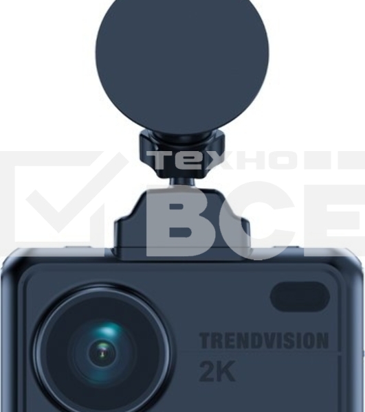 Видеорегистратор TrendVision TDR-721S EVO черный 1440x2560 1440p 170гр. GPS NTK96675