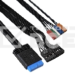Компьютерный корпус Exegate EX283063RUS  Minitower ExeGate BAA-107U Black, mATX, <AAA450, 80mm>, 1*USB+2*USB3.0, Audio, фото7