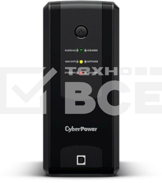 Источник бесперебойного питания UPS CyberPower UT1200EG Line-Interactive 1200VA/700W USB/RJ11/45/Dry Contact (4 EURO)