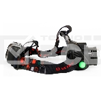 Фонарь Ultraflash налобный с аккумулятором E1336 3,7В, черный, 1LED, 4 Ватт, фокус, 2 ак 4 реж, сенсор, бокс, фото2