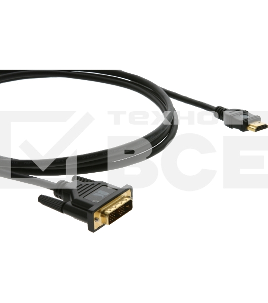 Кабель   Kramer C-HM/DM-15 HDMI-DVI (Вилка - Вилка), 4,6 м