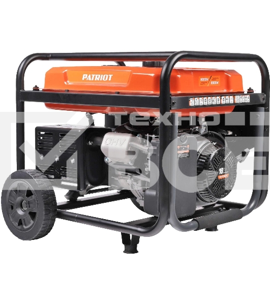 Электрогенератор бензиновый Patriot GRA 9500AWS, 9.5 кВт, 75 дБ, 101 кг