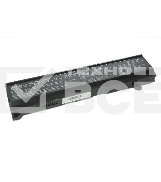 Аккумуляторная батарея для ноутбука Toshiba A100, A105, M45  5200mAh OEM черный