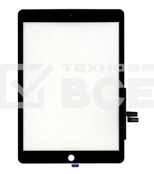 Сенсорное стекло (тачскрин) для Apple iPad 10.2 2020 (A2197) черное