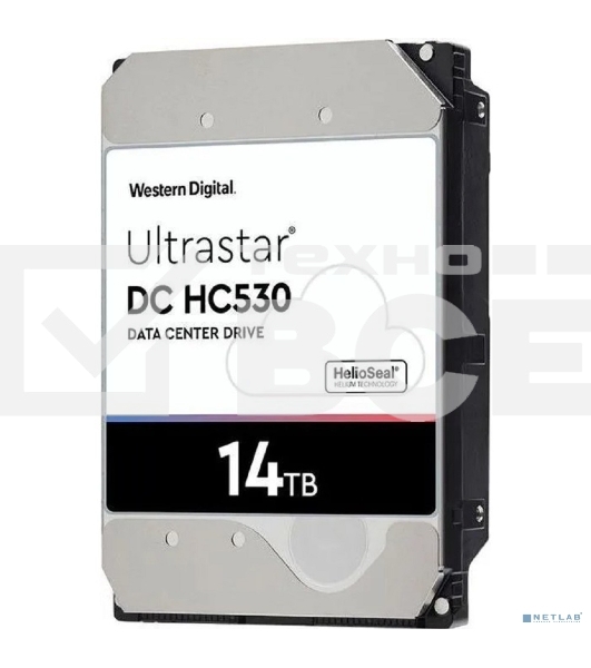 Жесткий диск HDD Server WD/HGST ULTRASTAR HE14 (3.5’’, 14TB, 512MB, 7200 RPM, SATA 6Gb/s, 512E SE), SKU: 0F31284