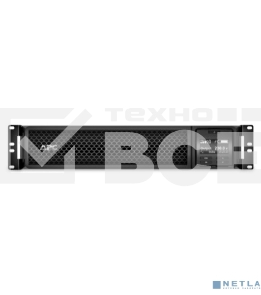 Источник бесперебойного питания APC Smart-UPS SRT SRT3000RMXLI 2700Вт 3000ВА черный