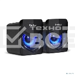 Акустическая система 2.0 ExeGate EX289685RUS Accord 200 (питание USB, 2х3Вт (6Вт RMS), 60-20000Гц,цвет черный, синяя подсветка), фото2