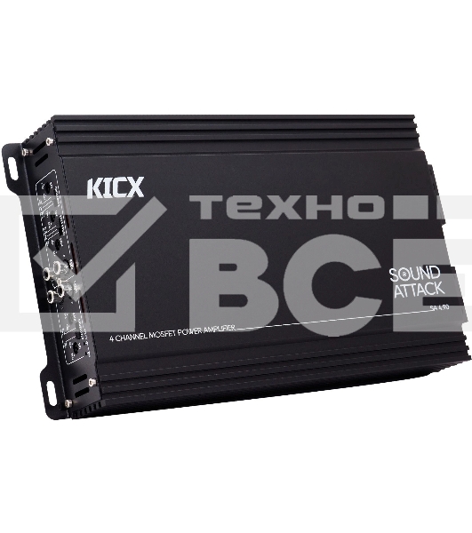 Усилитель автомобильный Kicx SA 4.90 четырехканальный