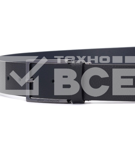 Ремень мужской Piquadro Modus Special CU5928MOS/NBLU черный/синий натур.кожа