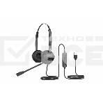 Бинауральная USB-гарнитура Fanvil, HT302-U, стерео, HD звук, USB, фото 1