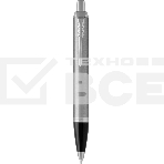 Ручка шариковая Parker IM Essential K319 (CW2143631) Brushed Metal CT M син. черн. подар.кор., фото 1