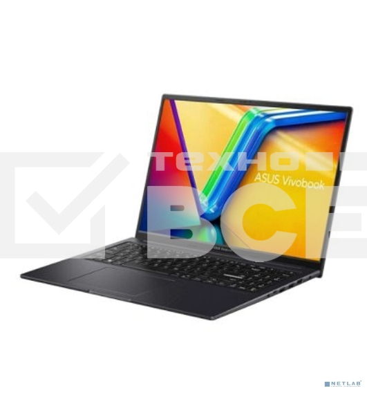 Ноутбук ASUS Vivobook 16X M3604YA-MB305 черный AMD Ryzen 5 7430U, 2.3 GHz - 4.3 GHz, 16384 Mb, 16