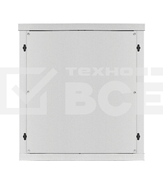 Шкаф телекоммуникационный 19' настенный 12U ExeGate EC-WM-12U.450.G.GREY (19', 12U, 600x450x635 мм (ШхГхВ), передняя дверь закаленное стекло, съемные боковые панели, пыле- и влагозащита IP23, светло-серый RAL 7035)