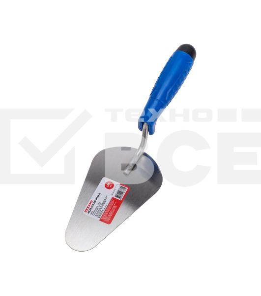 Кельма печника Rexant нержавеющая сталь, 175мм, пластиковая ручка