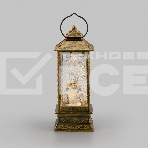 Декоративный светильник Neon-night Снеговик с эффектом снегопада и подсветкой, 10,5х10,5х28,5 см, питание 4хААА (не в комплекте) и USB, фото 1