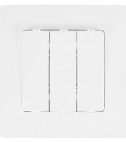 Systeme Electric Blanca внутр Бел Выключатель 3-клавишный, 10А, 250B