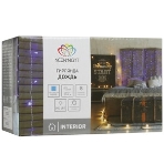 Гирлянда Neon-night Дождь 'ПЛЕЙ-ЛАЙТ' 2х1.5м 360 LED 22Вт 230В IP44 бел.; фиксинг бел. провод, фото6