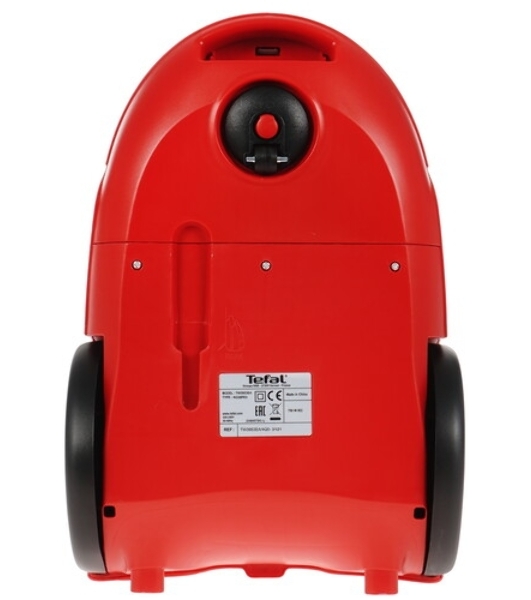 Пылесос Tefal TW3953EA красный/серебристый, 750 Вт, уборка сухая, пылесборник мешок 3 л