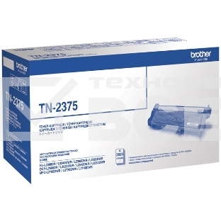 Картридж лазерный Brother TN-2375 чёрный (2600 стр.) для HLL2300D/2340DW/2360DN/2365DW/DCPL2500D/2520DW/2540DN/2560DW/MFCL2700DW/2720DW/2740DW