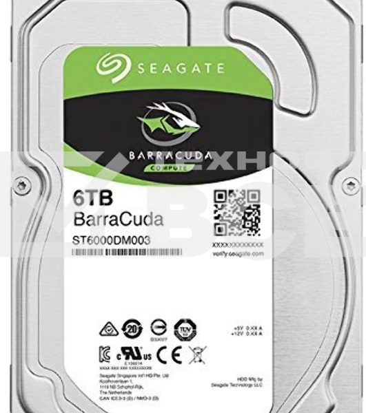 Жесткий диск Seagate 6Tb 5400rpm SATA 6GB/S 256MB ST6000DM003 Seagate Barracuda 3.5