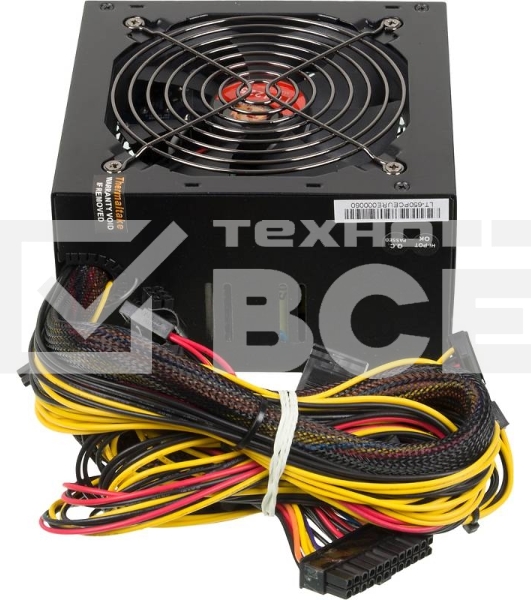 Блок питания Thermaltake Litepower (PS-LTP-0650NPCNEU-2), 650Вт, 120мм, черный