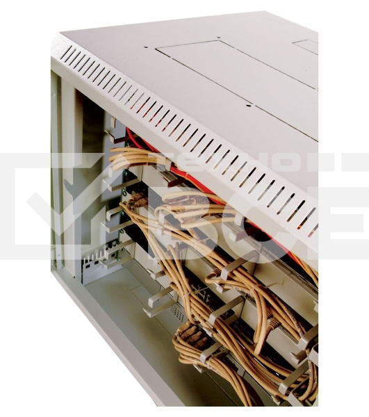 Шкаф настенный ЦМО ШРН-М-12.500 12U 600x520мм пер.дв.стекл съемные бок.пан. 50кг серый