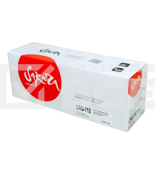 Картридж Sakura CRG712 для Canon LBP3010,LBP3100, черный, 1500 к.