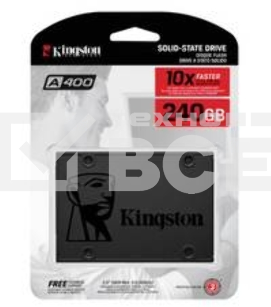 Накопитель SSD Kingston A400, 240GB, SATA III, 2.5