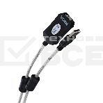 Кабель VCOM VUS7049-15M Кабель-адаптер USB2.0-repeater, удлинительный активный <Am-->Af> 15м, фото2