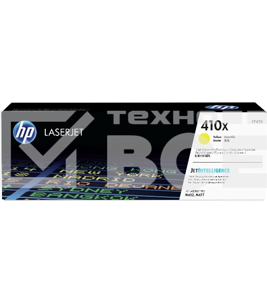 Тонер Картридж HP 410X CF412X желтый для HP LJ Pro M452/M477 (5000стр.)