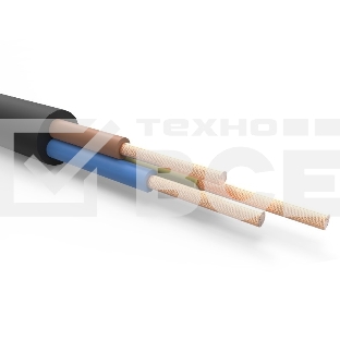 Кабель силовой гибкий КГтп-ХЛ 3х2,5 мм², длина 10 метров, ГОСТ Rexant