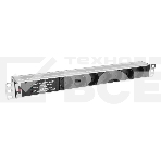 Блок розеток Rem-10 без шнура с фил. и инд., 7 Schuko, вход IEC 60320 C14, 10A, алюм., 19