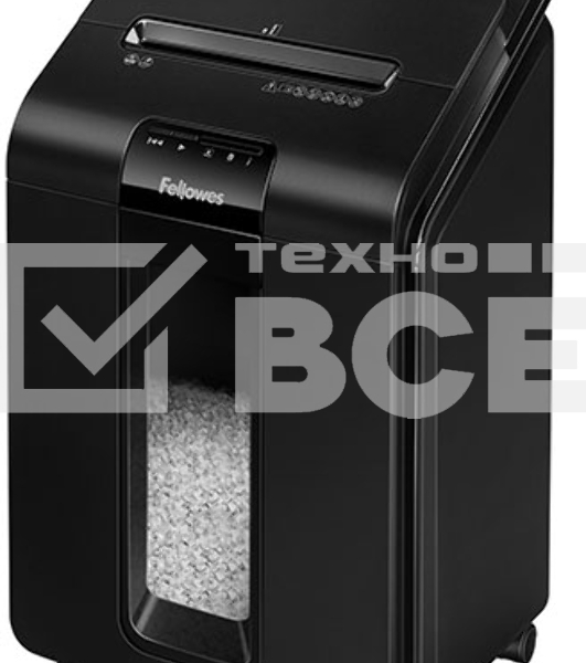 Шредер Fellowes AutoMax 100M (секр.P-4)/фрагменты/100лист./23лтр./скрепки/скобы/пл.карты