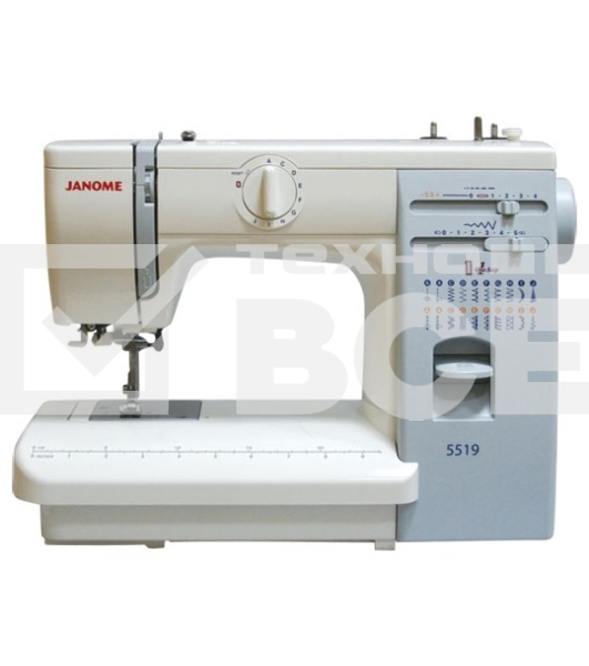 Швейная машина Janome 5519 белый