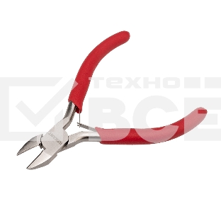 Кусачки для точных работ Rexant 115 мм никелированные, авторазжим, обливные рукоятки