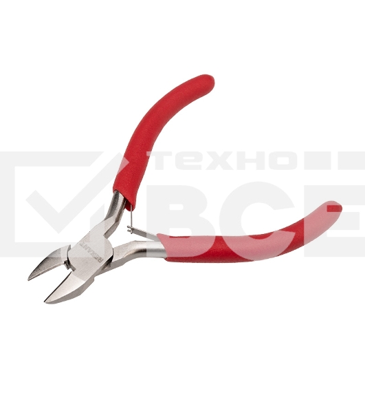Кусачки для точных работ Rexant 115 мм никелированные, авторазжим, обливные рукоятки