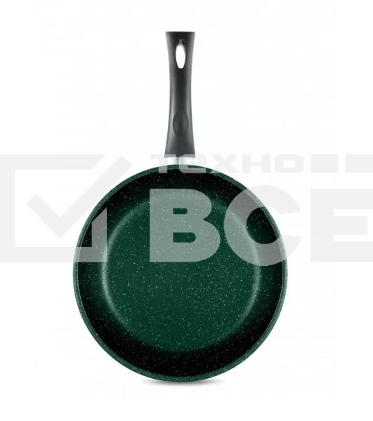 Сковорода НЕВА-МЕТАЛЛ 16126 Каменная 26см Балтик грин н/р