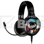 Наушники с микрофоном Sven AP-U1100MV черный 2.2м мониторные оголовье, фото 1