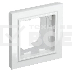 Рамка 1-мест. IEK BRITE IP44 РУ-1-БрБ-44 белый, фото2