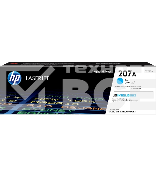 Картридж лазерный HP 207A голубой для M255/MFP M282/M283 1250 стр