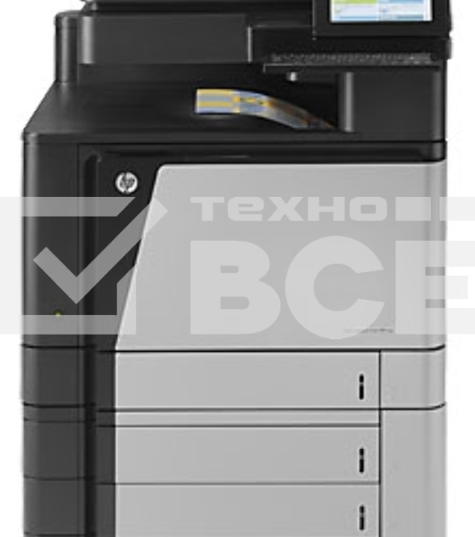МФУ лазерный HP Color LaserJet Enterprise Flow M880z (A2W75A#B19), A3, цветной, печ. до 46 стр/мин., скан. до 70 стр/мин. (ч/б) 68 стр/мин. (цвет), 1200 x 1200 dpi (печать) 600x600dpi (скан.), USB, RJ-45