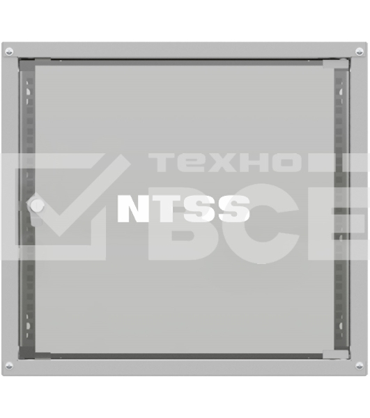 Шкаф коммутационный NTSS LIME (NTSS-WL9U5545GS) настенный 9U 550x450мм пер.дв.стекл несъемн.бок.пан. 30кг серый 110град.