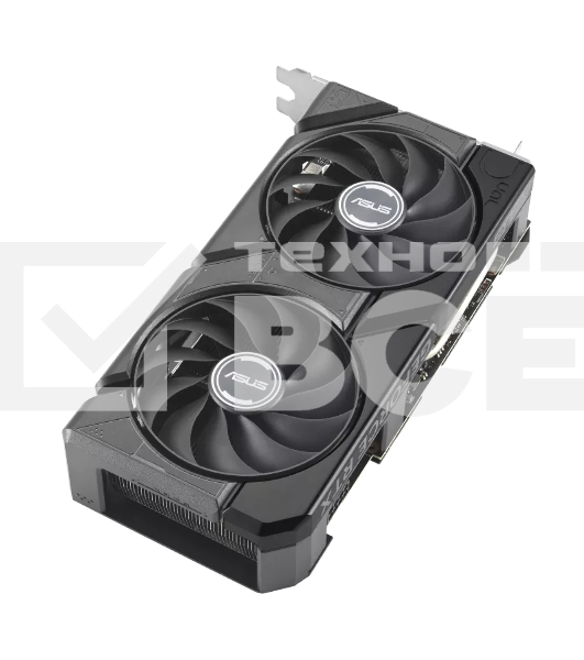 Видеокарта Asus DUAL-RTX4070-O12G-EVO RTX4070 12Gb 192bit GDDR6X 2520/21000 HDMIx1 DPx3 HDCP Ret 90YV0J15-M0NA00