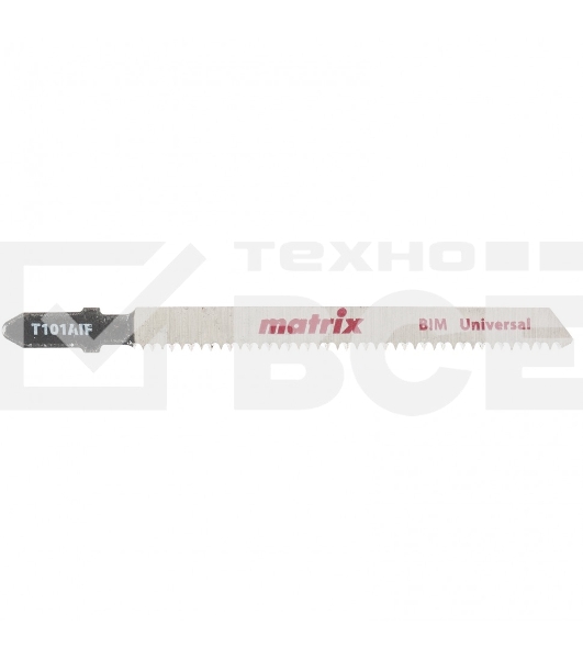 Полотна для электролобзика по дереву с покрыт.,3 шт.T101AIF,72x1,7мм,Bimetal Matrix
