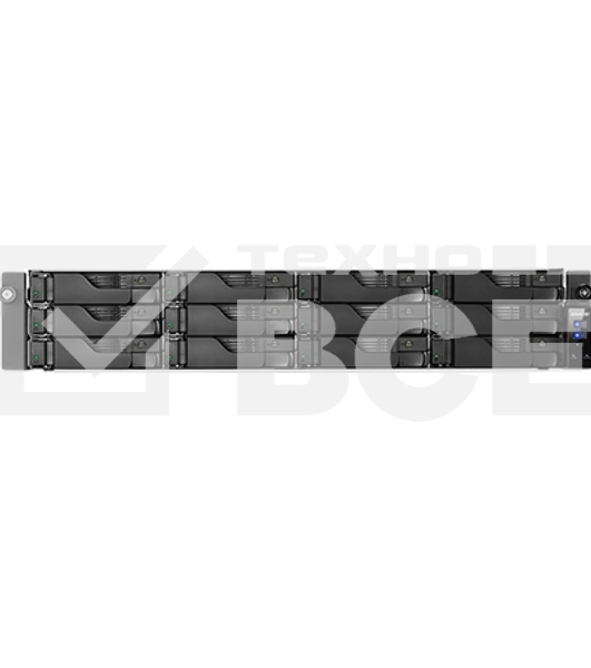 Сетевой накопитель ASUSTOR AS6512RD 12Bay/Intel Atom C3538, 2.1GHz/8GB DDR4/noHDD,LFF(HDD,SSD),/2x1GbE(LAN)/4xUSB3.2; 90IX01M0-BW3S00