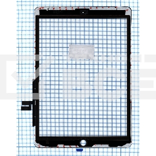 Сенсорное стекло (тачскрин) для Apple iPad 10.2 2020 (A2197) черное