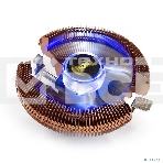 Кулер для процессора ExeGate Wizard EE91-PWM.Cu.BLUE бронзовый, 90 мм, алюминий/медь, 2400 об/мин, 24 дБ, 4 pin, 80 Вт, 58 мм, фото2